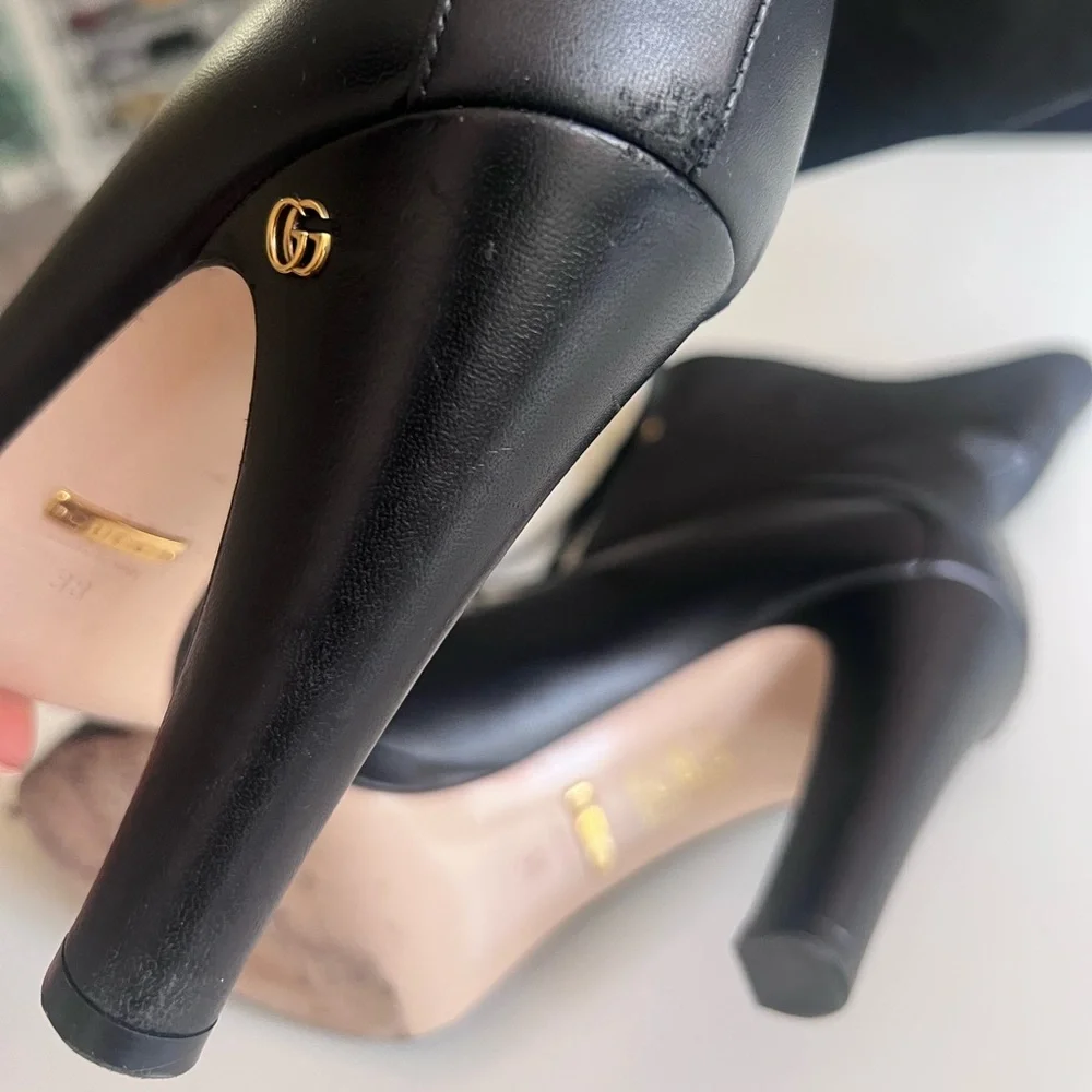 Drawstring Gucci boots - Picture 5 of 7